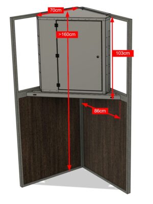 Hooivoerautomaat Haybutler (hoekmodel) - Afbeelding 2