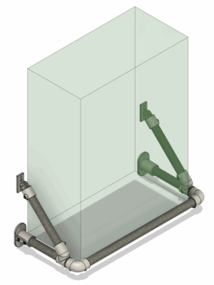 Support de protection en forme de U