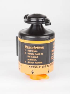 Ouverture automatique des pâturages l'alimentation x minuterie de portail