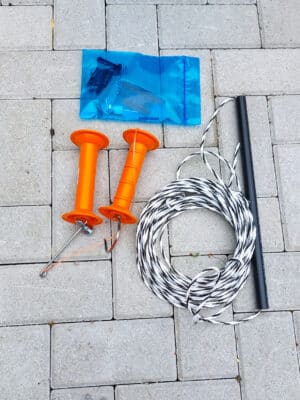 Kit de conversion d'un système à poulie simple en un système à poulie double - Image 2