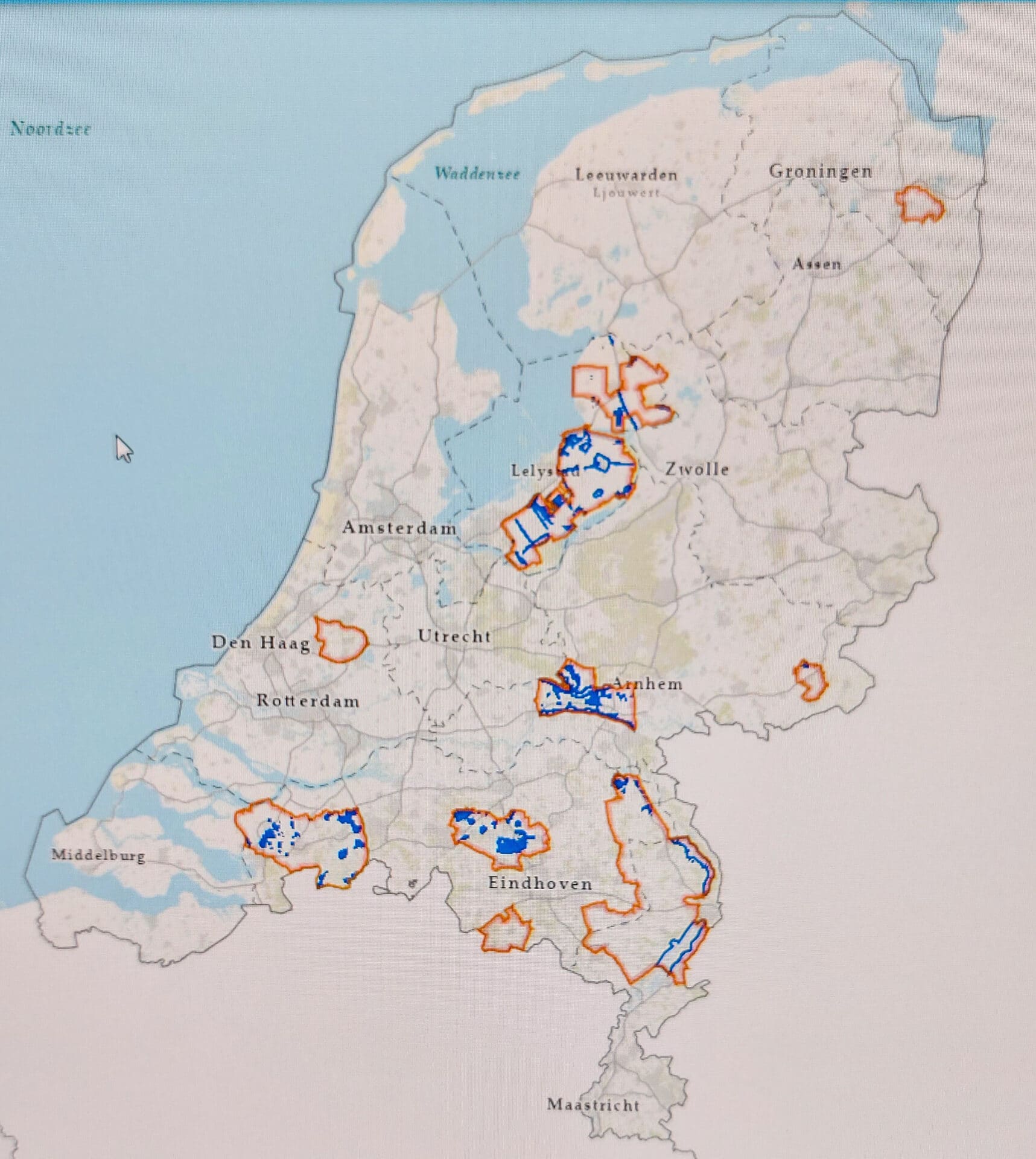 Übersicht Pufferzonen Feuerbrand